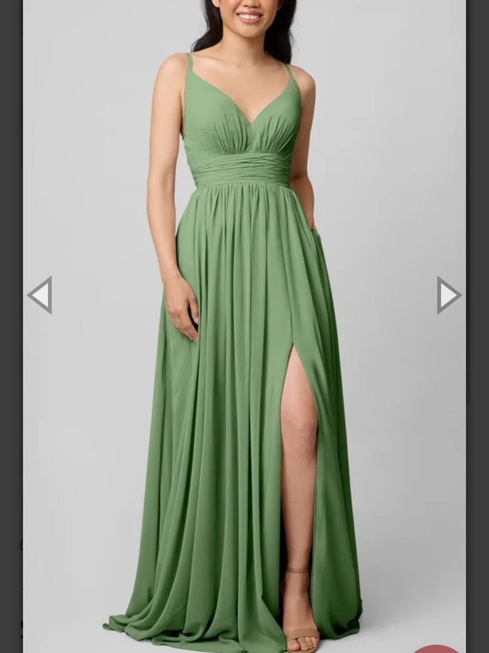 Kennedy Blue Sage bridesmaid dress “Ryan”